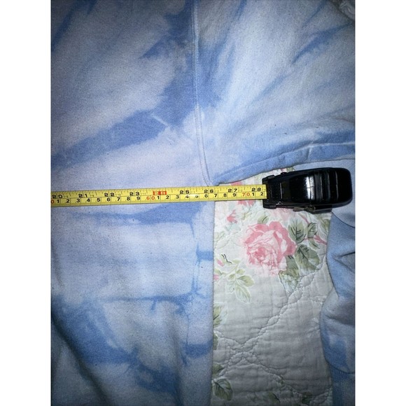 DEF LEPPARD PYROMANIA 2XL OVERSIZED TIE DYE LOGO RETRO BAND SWEATSHIRT 80’s MTV - Picture 5 of 6